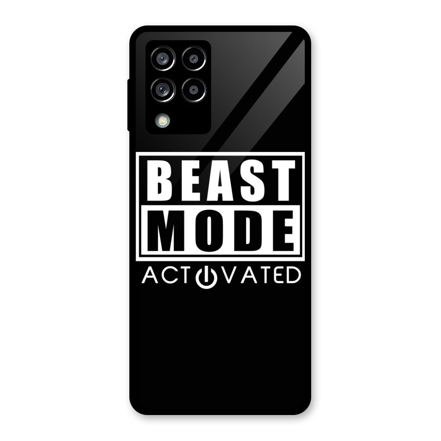 Beast Mode Activated Glass Back Case for Galaxy M53 5G