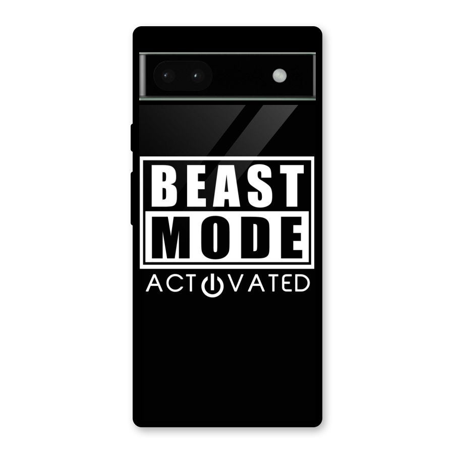 Beast Mode Activated Glass Back Case for Google Pixel 6a
