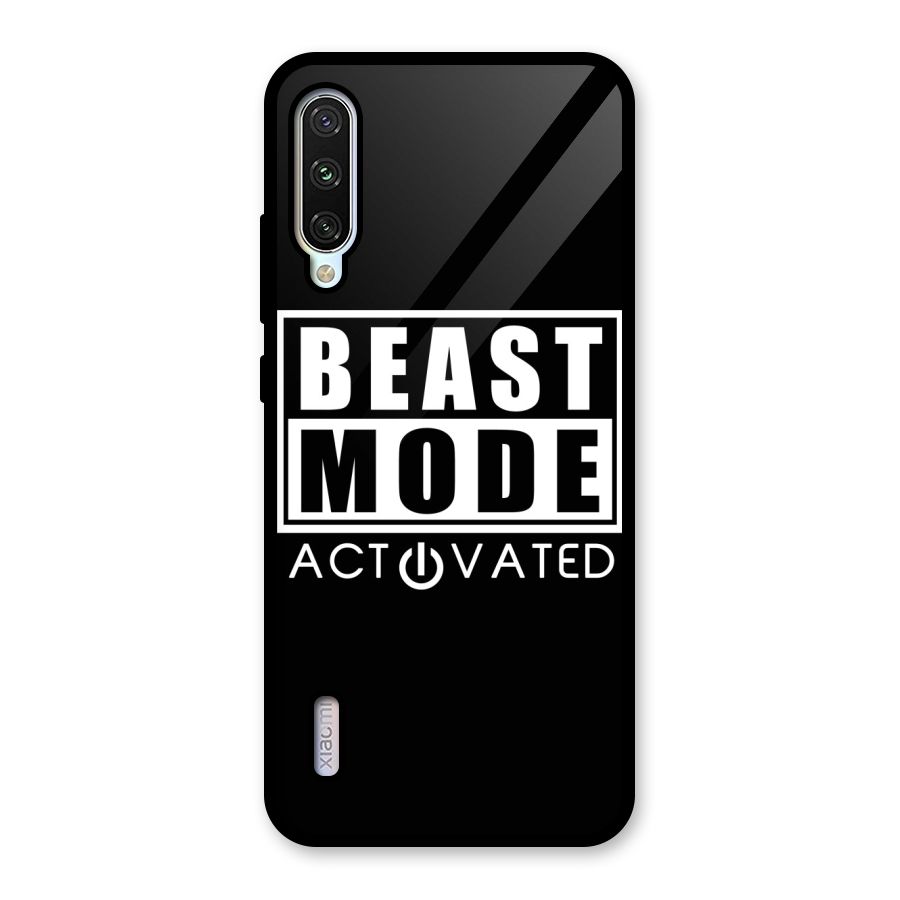 Beast Mode Activated Glass Back Case for Mi A3