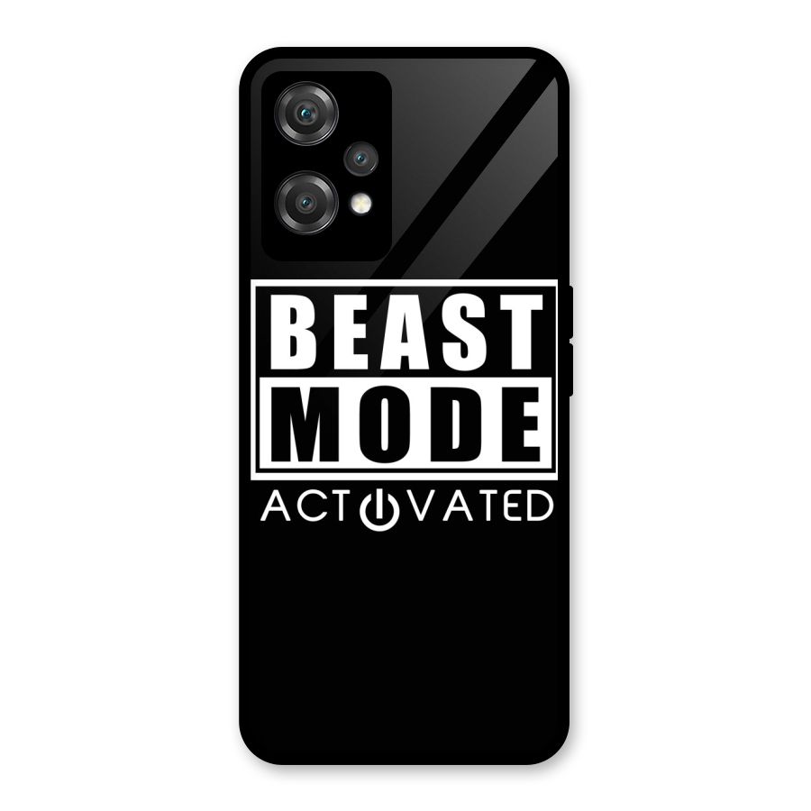 Beast Mode Activated Glass Back Case for OnePlus Nord CE 2 Lite 5G