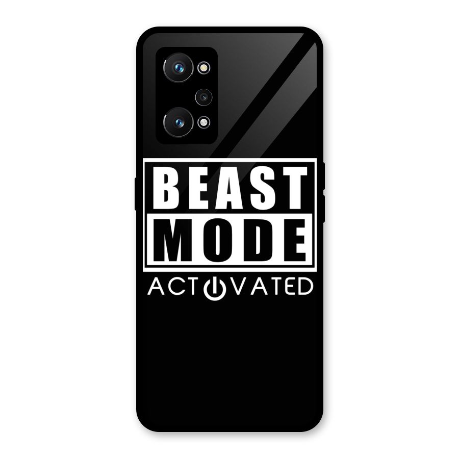 Beast Mode Activated Glass Back Case for Realme GT Neo 3T