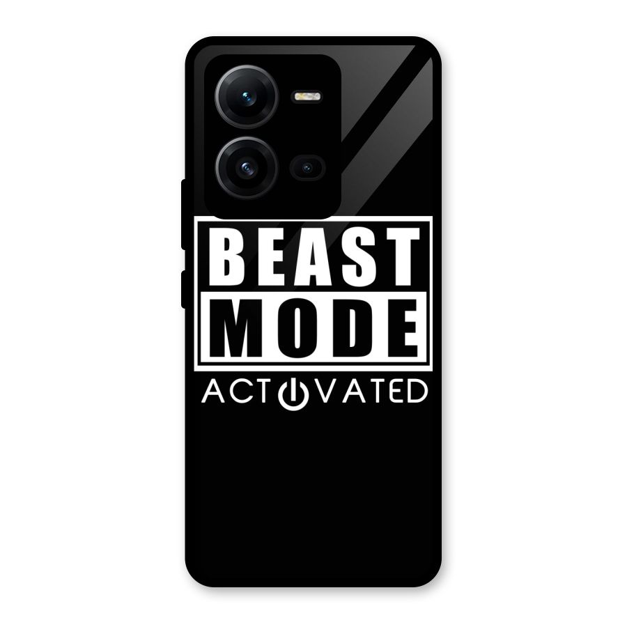 Beast Mode Activated Glass Back Case for Vivo V25