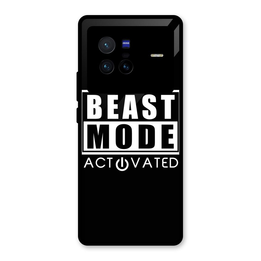 Beast Mode Activated Glass Back Case for Vivo X80