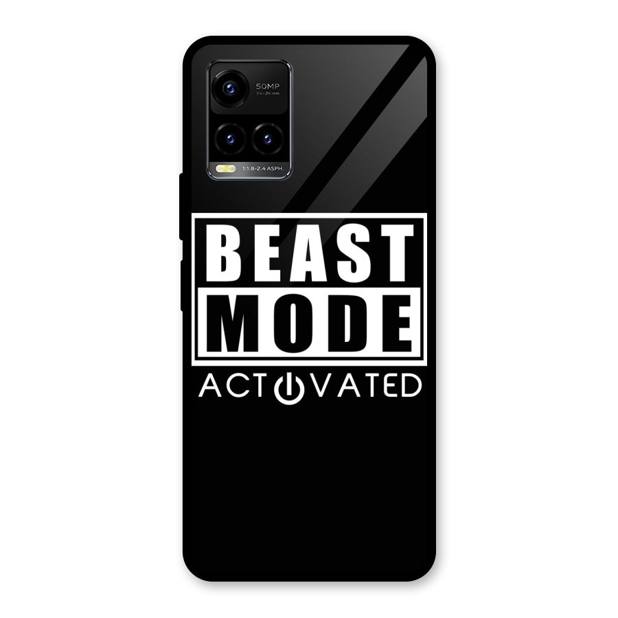 Beast Mode Activated Glass Back Case for Vivo Y21T