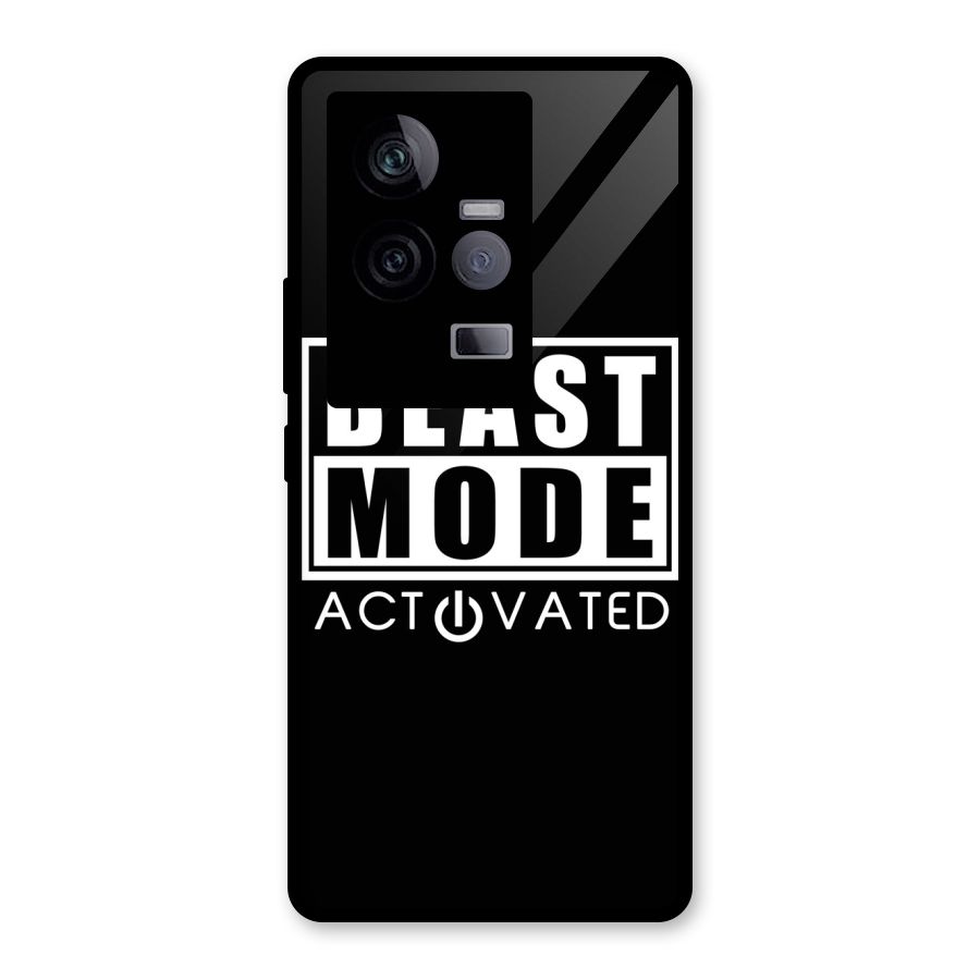 Beast Mode Activated Glass Back Case for Vivo iQOO 11 5G