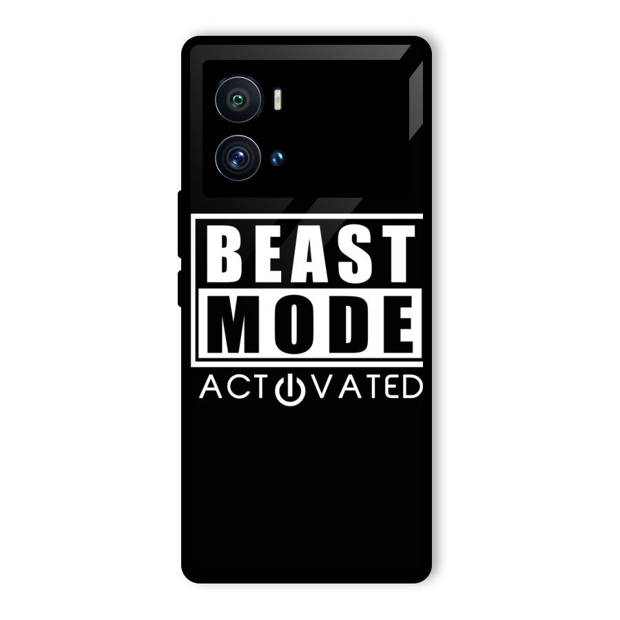 Beast Mode Activated Glass Back Case for Vivo iQOO 9 Pro