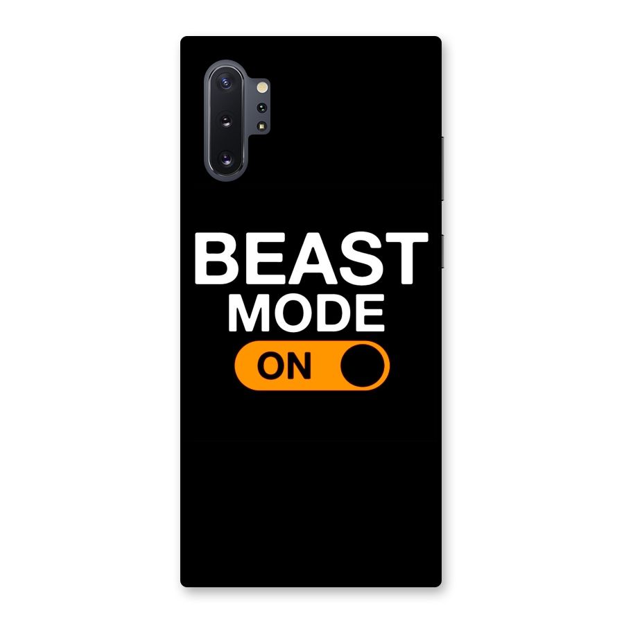 Beast Mode Switched On Back Case for Galaxy Note 10 Plus