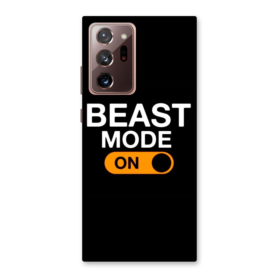 Beast Mode Switched On Back Case for Galaxy Note 20 Ultra