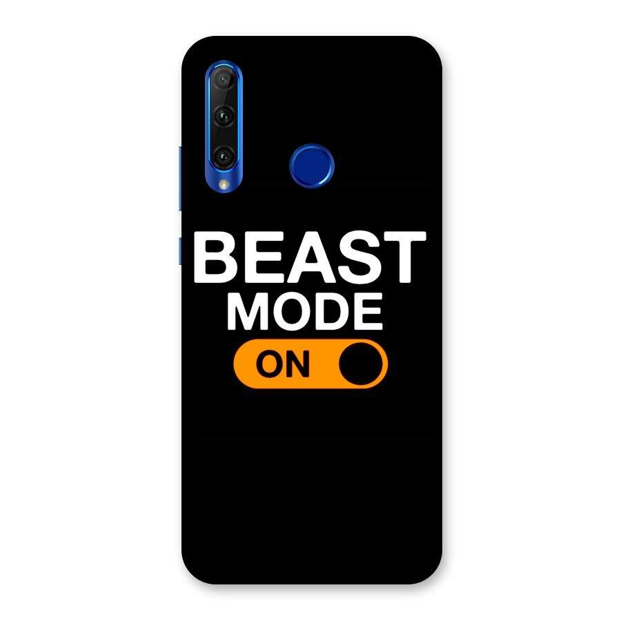 Beast Mode Switched On Back Case for Honor 20i