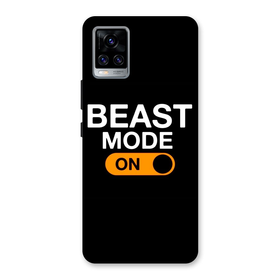 Beast Mode Switched On Back Case for Vivo V20 Pro