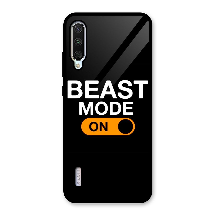 Beast Mode Switched On Glass Back Case for Mi A3