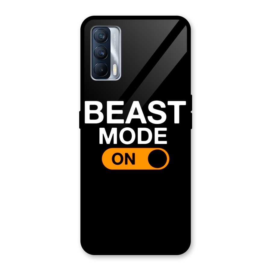 Beast Mode Switched On Glass Back Case for Realme X7