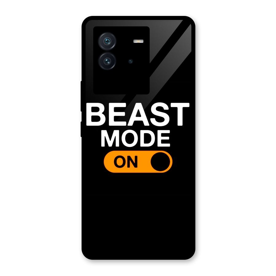 Beast Mode Switched On Glass Back Case for Vivo iQOO Neo 6 5G