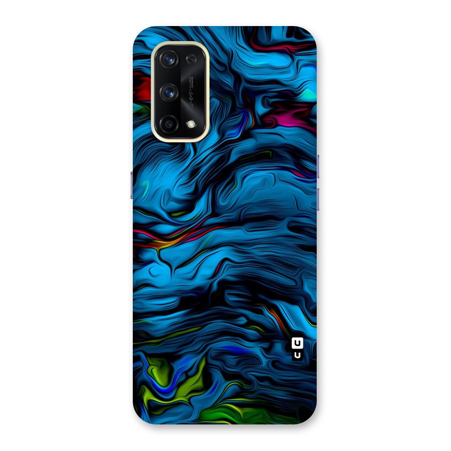 Beautiful Abstract Design Art Glass Back Case for Realme X7 Pro