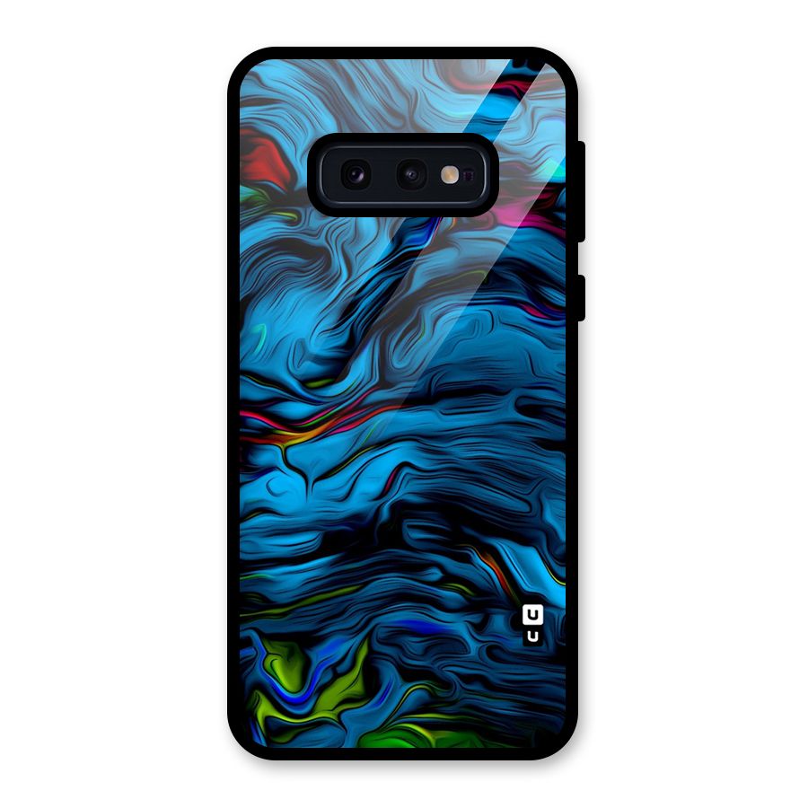 Beautiful Abstract Design Art Glass Back Case for Galaxy S10e