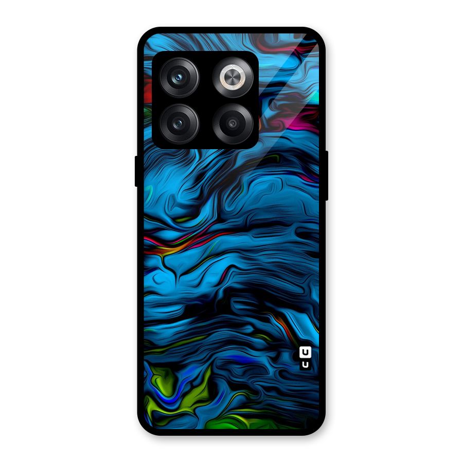 Beautiful Abstract Design Art Glass Back Case for OnePlus 10T