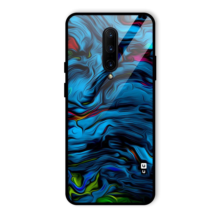 Beautiful Abstract Design Art Glass Back Case for OnePlus 7 Pro
