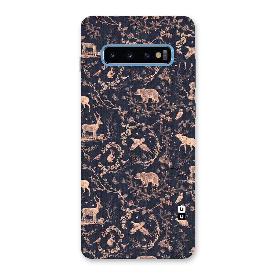Beautiful Animal Design Back Case for Galaxy S10 Plus