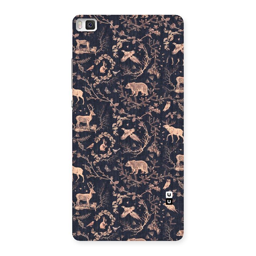Beautiful Animal Design Back Case for Huawei P8