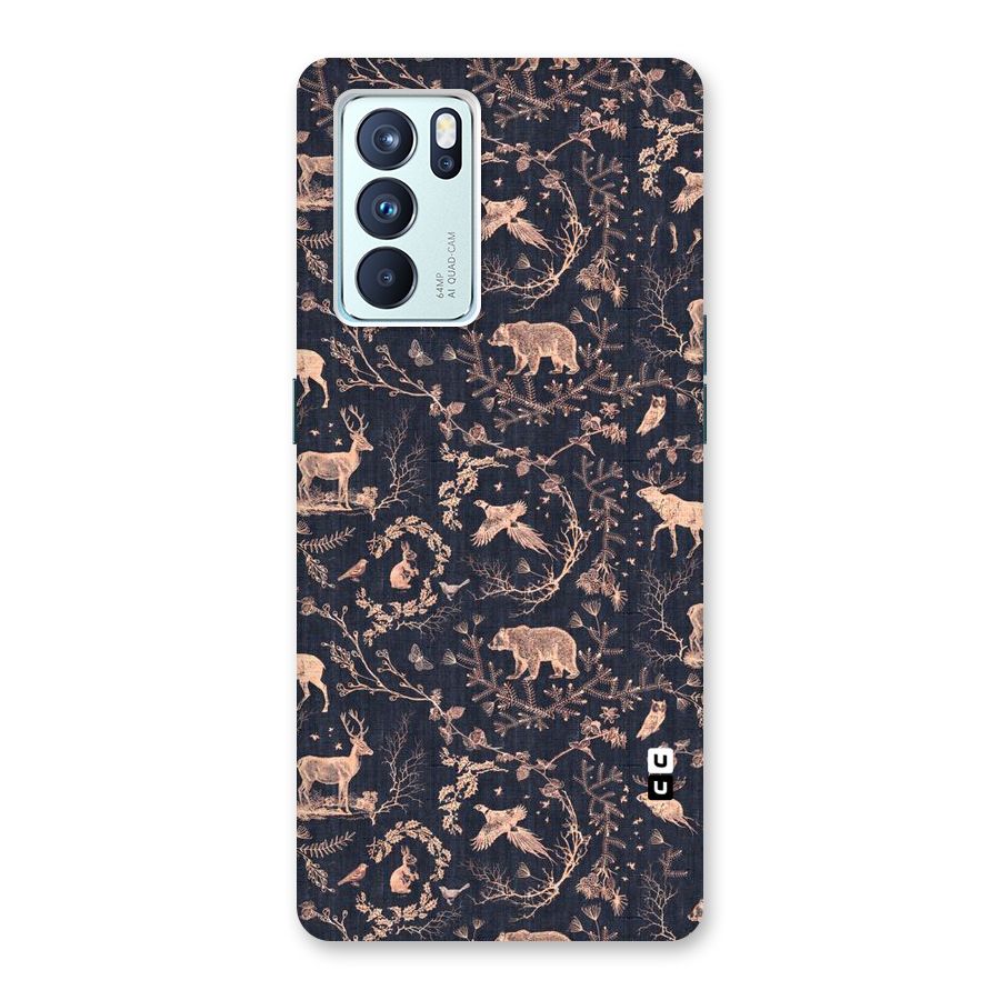 Beautiful Animal Design Back Case for Oppo Reno6 Pro 5G