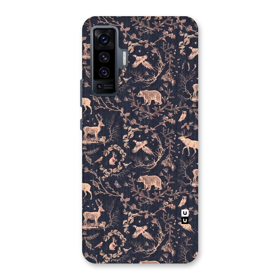 Beautiful Animal Design Back Case for Vivo X50