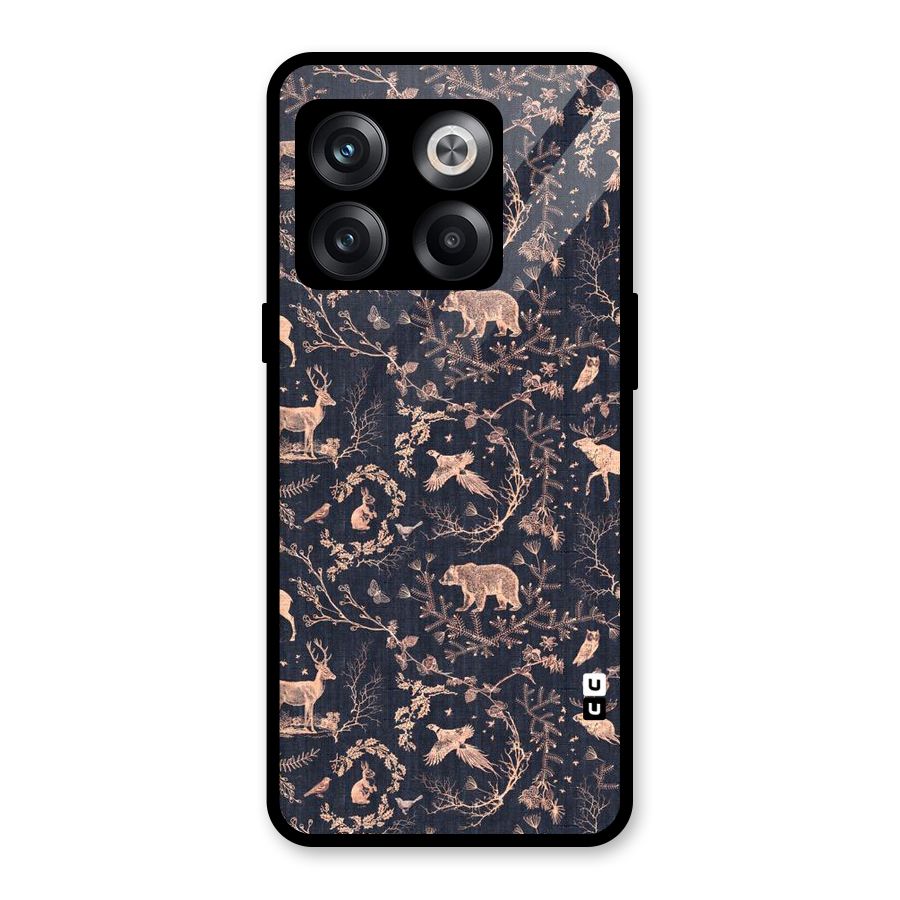 Beautiful Animal Design Glass Back Case for OnePlus 10T
