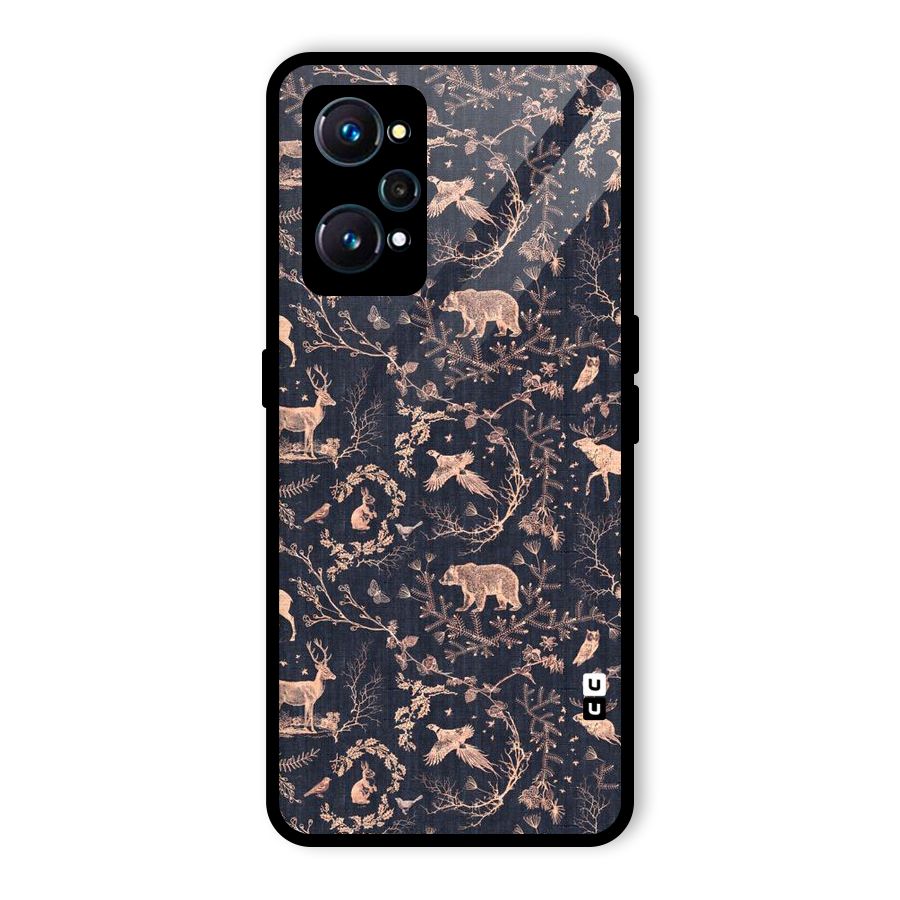 Beautiful Animal Design Glass Back Case for Realme GT 2