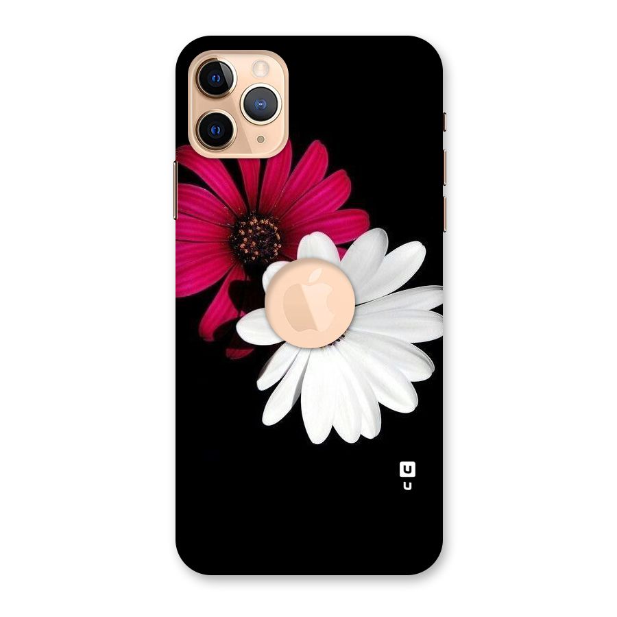 Beautiful Blooming Back Case for iPhone 11 Pro Max Logo Cut