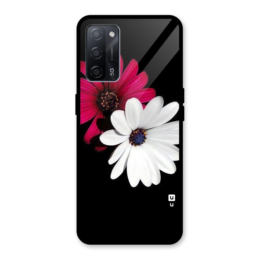 Beautiful Blooming Glass Back Case for Oppo A53s 5G