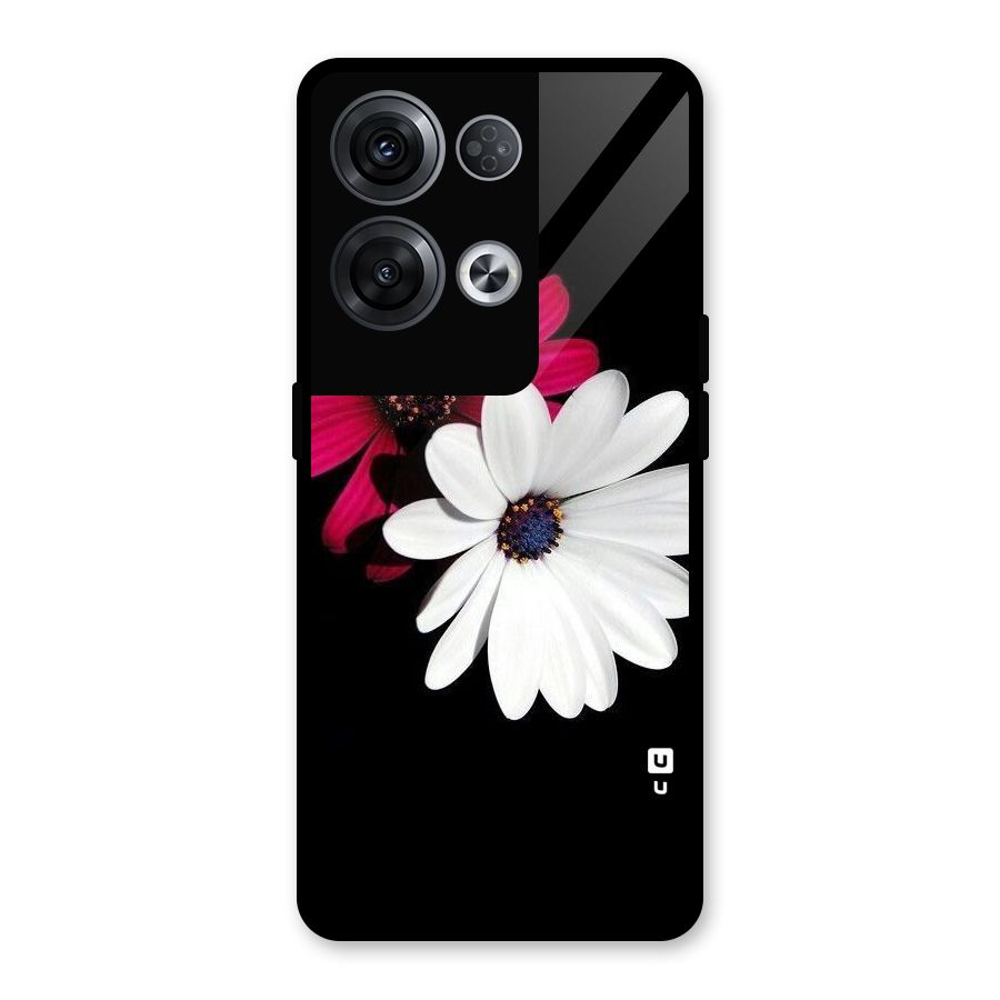Beautiful Blooming Glass Back Case for Oppo Reno8 Pro 5G