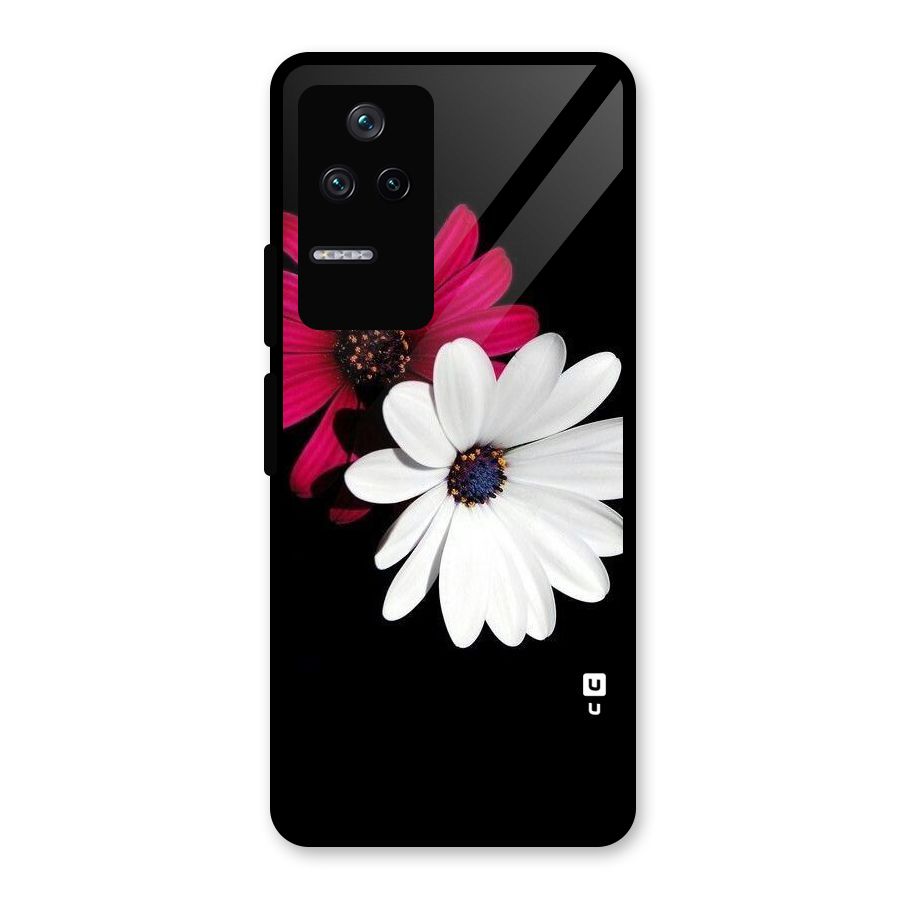 Beautiful Blooming Glass Back Case for Poco F4 5G