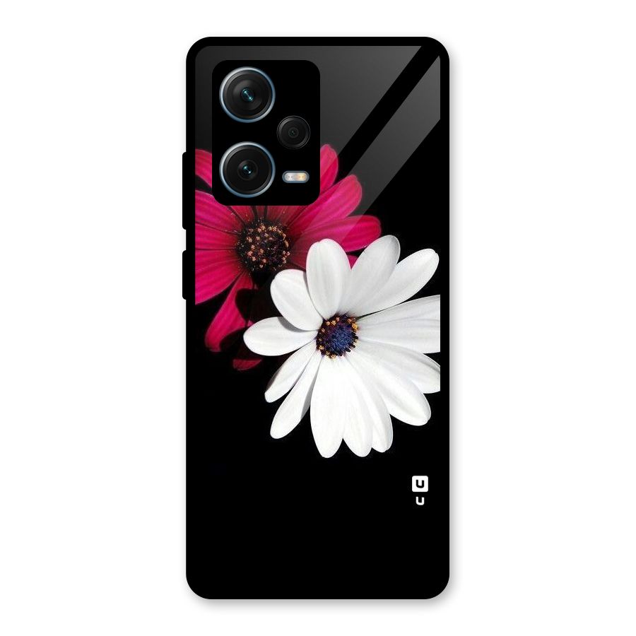 Beautiful Blooming Glass Back Case for Redmi Note 12 Pro Plus 5G