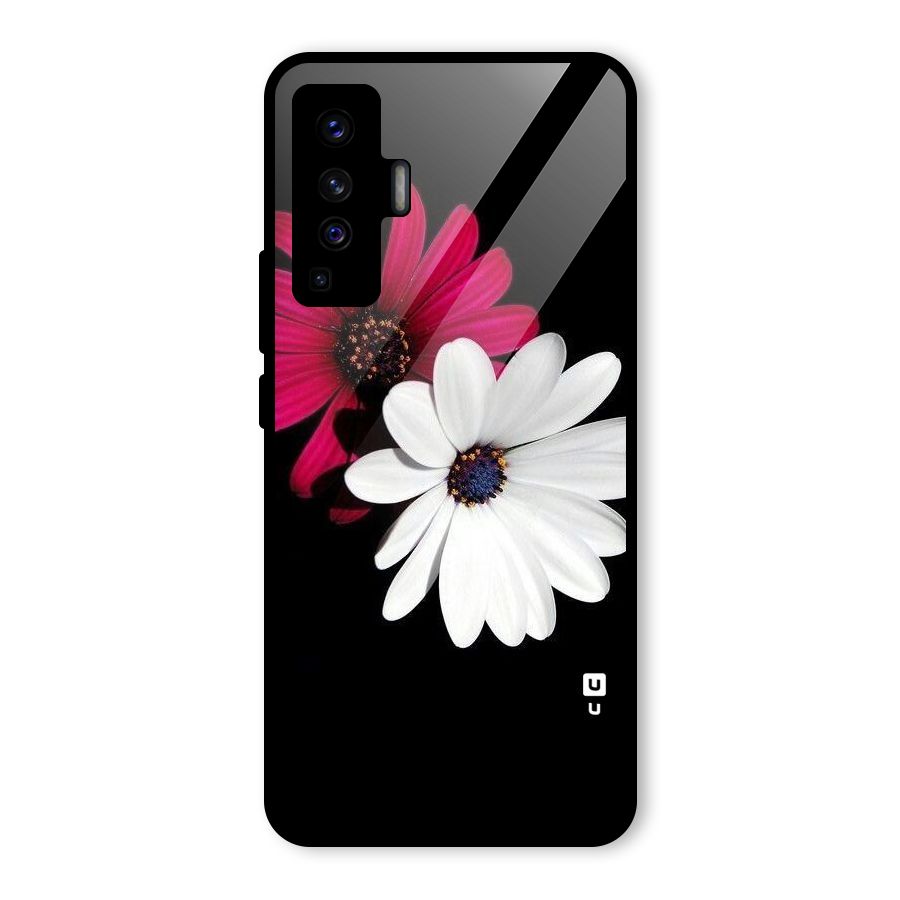 Beautiful Blooming Glass Back Case for Vivo X50