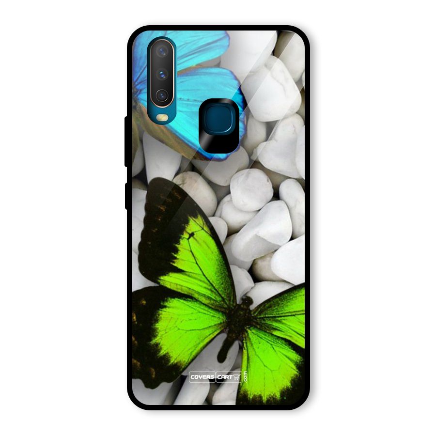 Beautiful Butterflies Glass Back Case for Vivo U10