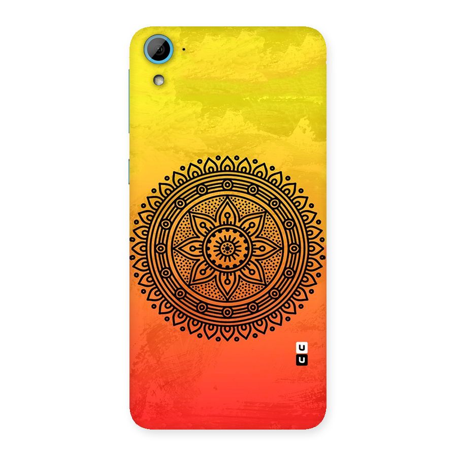 Beautiful Circle Art Back Case for HTC Desire 826