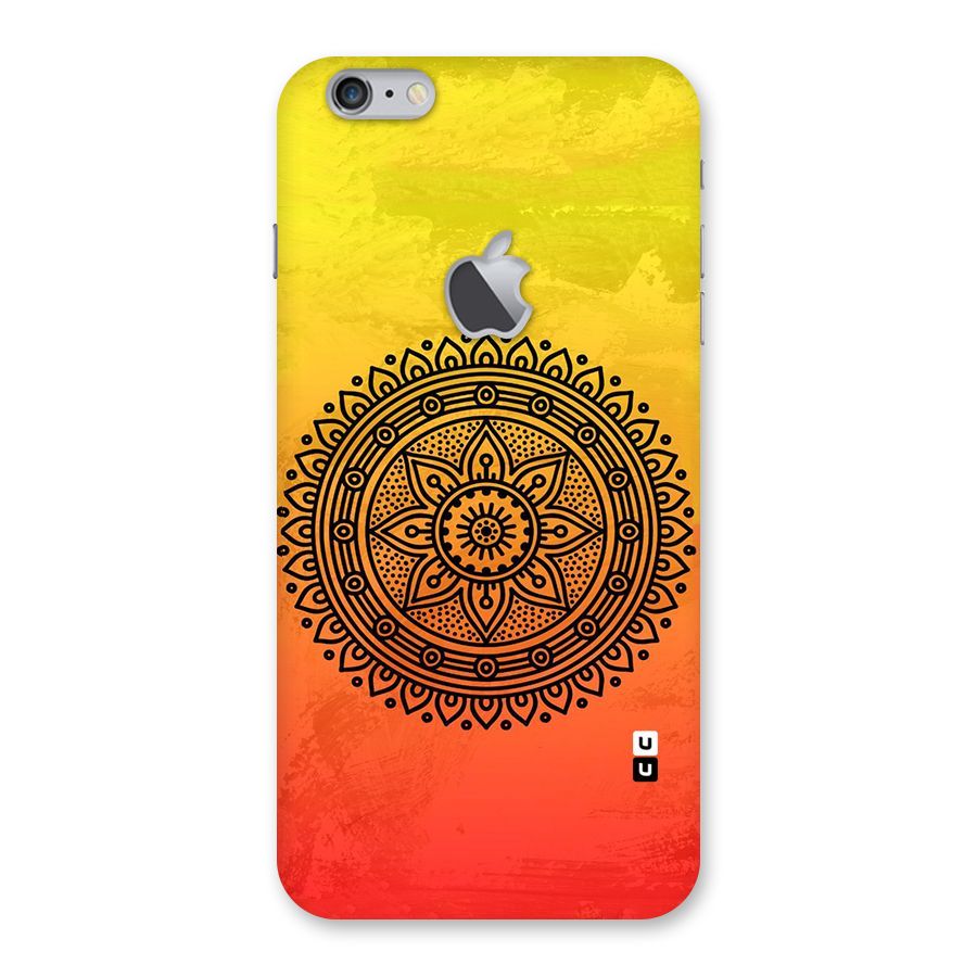 Beautiful Circle Art Back Case for iPhone 6 Plus 6S Plus Logo Cut