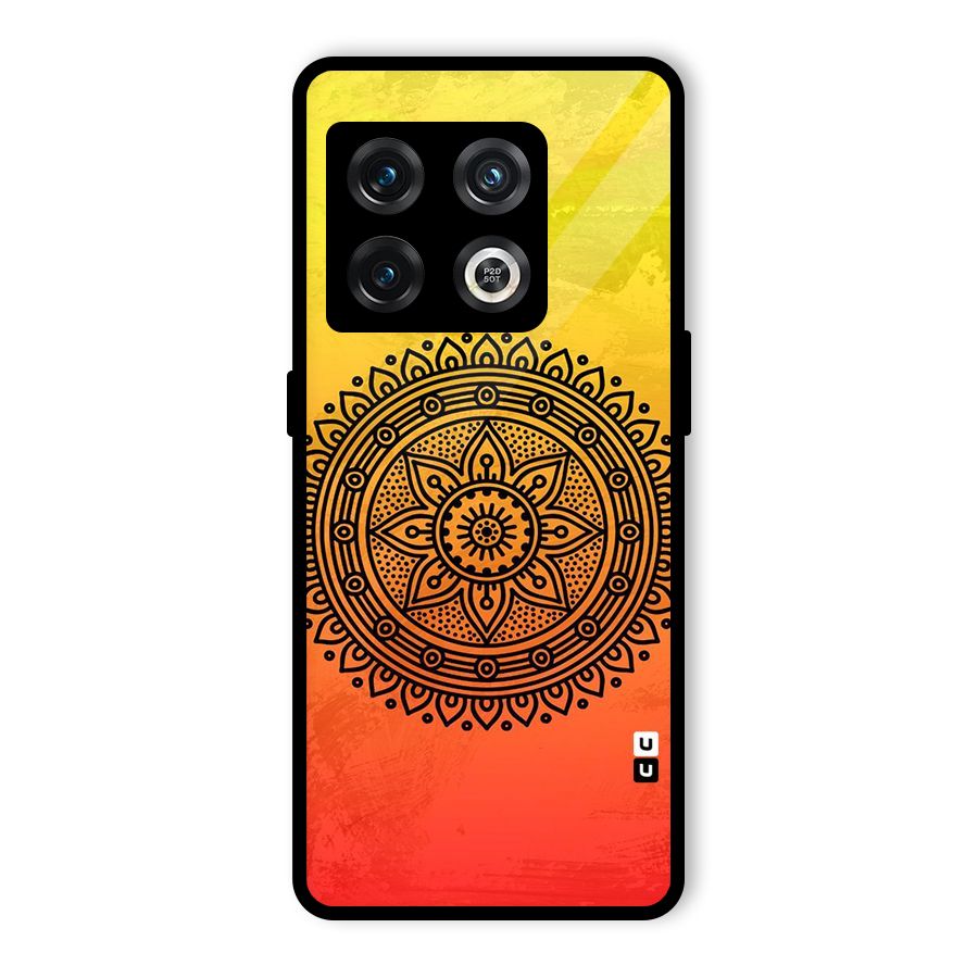 Beautiful Circle Art Glass Back Case for OnePlus 10 Pro 5G