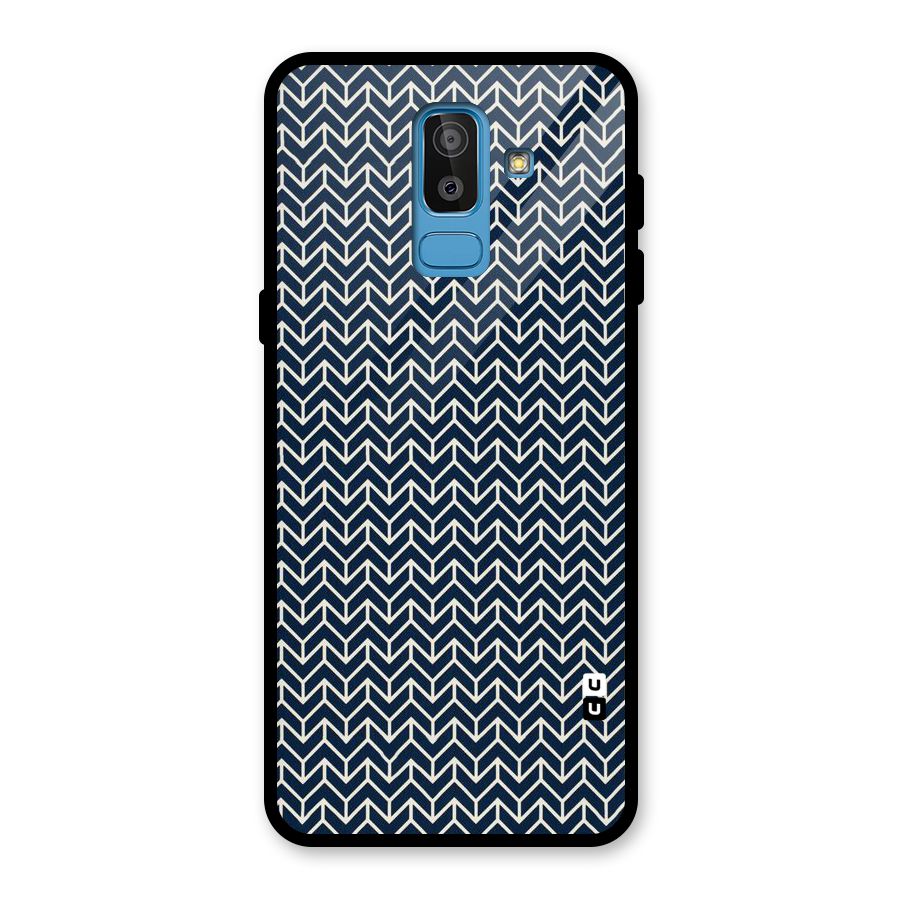 Beautiful Design Glass Back Case for Galaxy J8