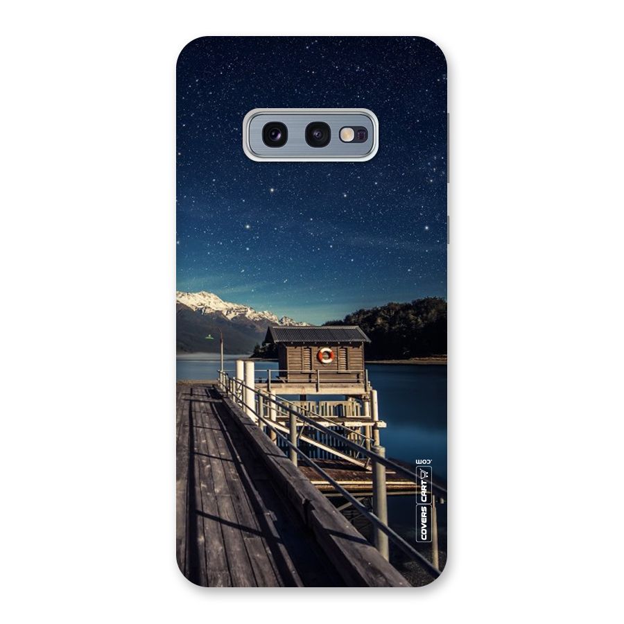 Beautiful Dock Hut Back Case for Galaxy S10e