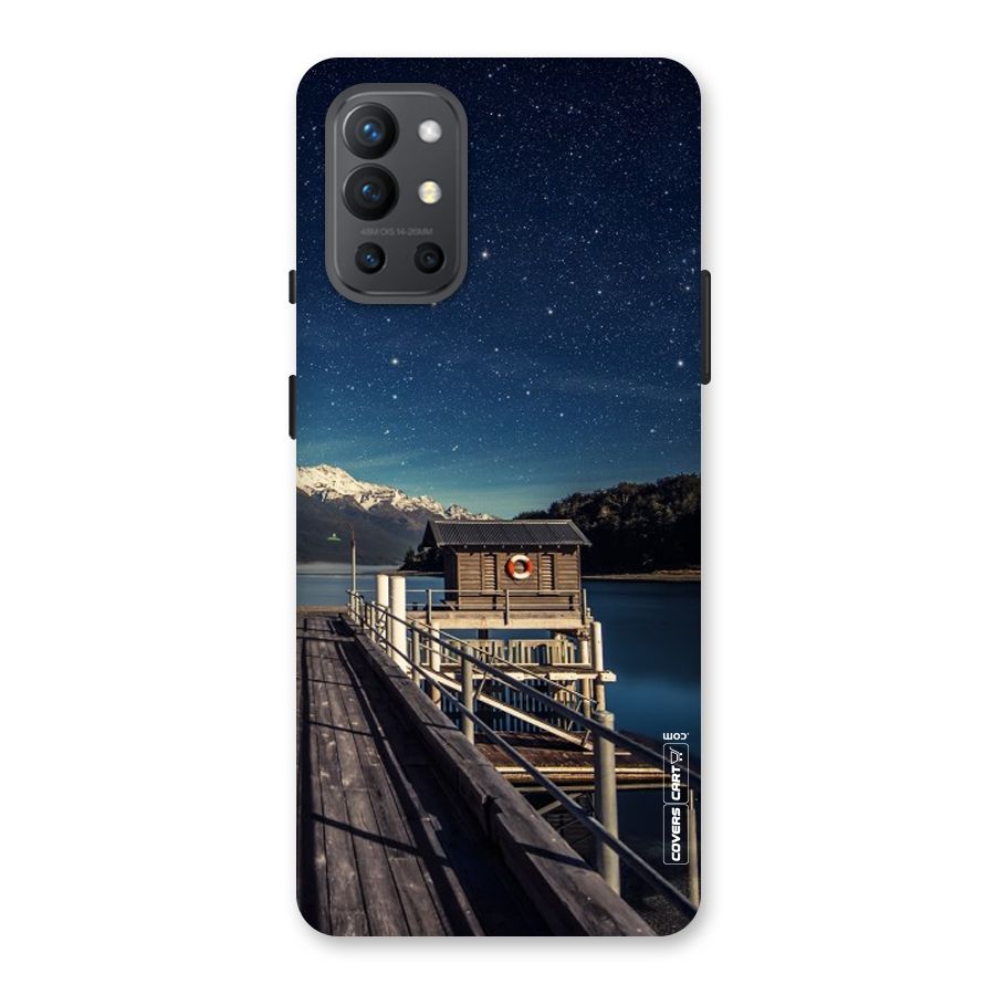 Beautiful Dock Hut Back Case for OnePlus 9R