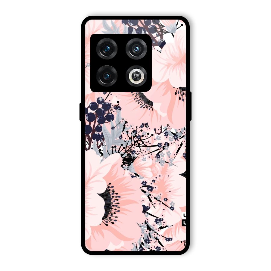 Beautiful Flowers Glass Back Case for OnePlus 10 Pro 5G