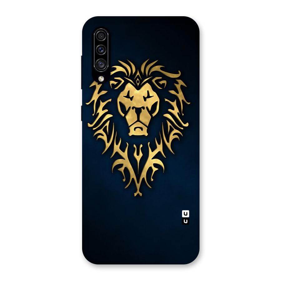 Beautiful Golden Lion Design Back Case for Galaxy A30s