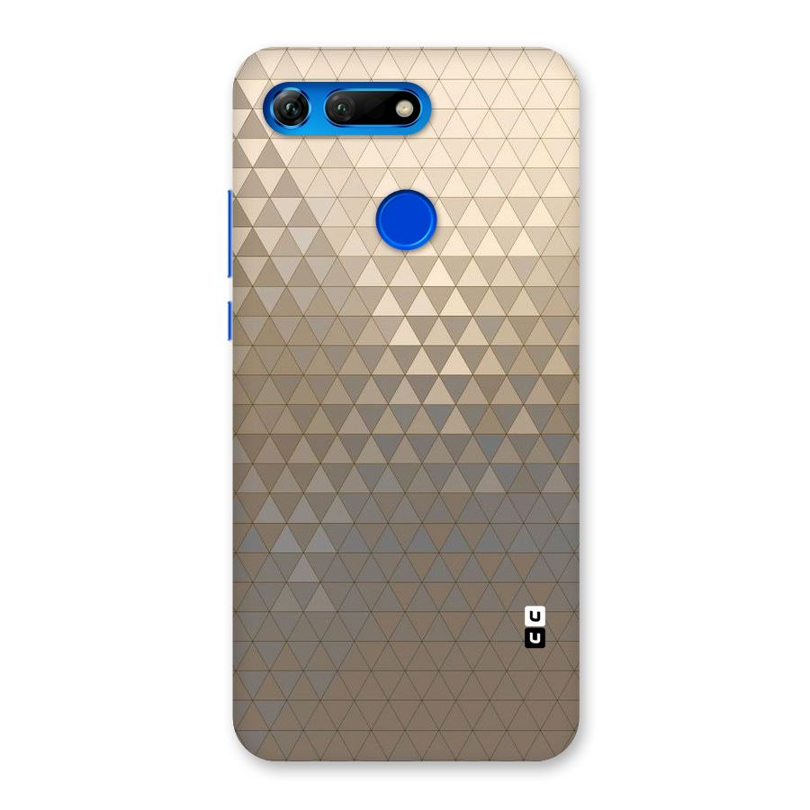 Beautiful Golden Pattern Back Case for Honor View 20