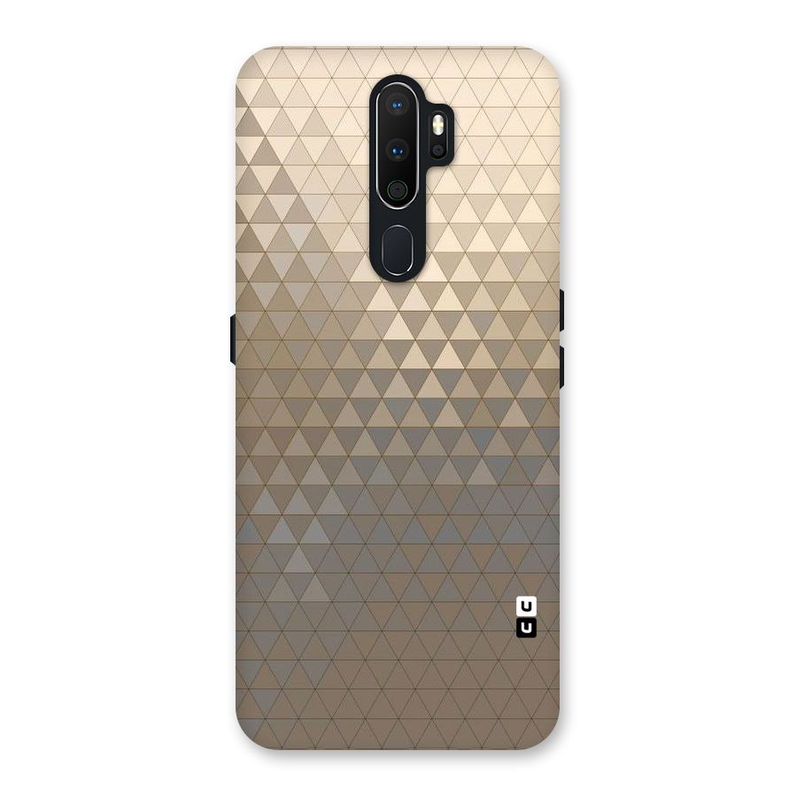 Beautiful Golden Pattern Back Case for Oppo A5 (2020)