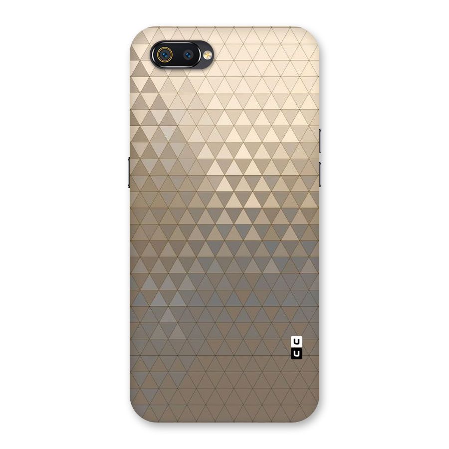 Beautiful Golden Pattern Back Case for Realme C2