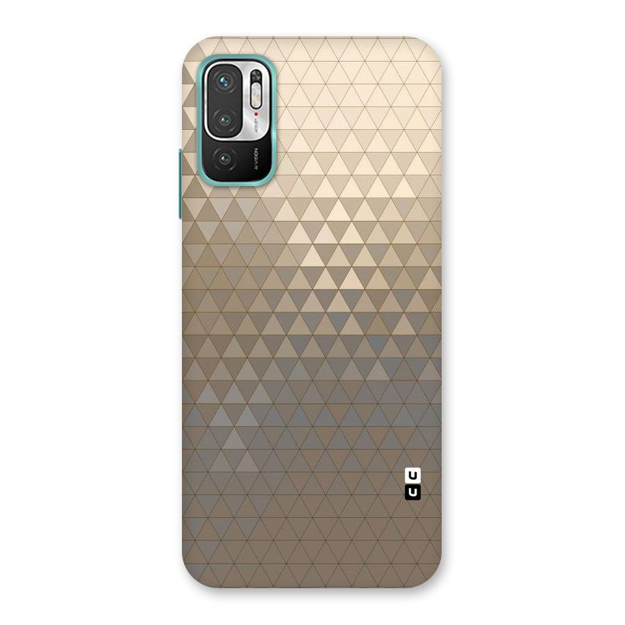 Beautiful Golden Pattern Back Case for Redmi Note 10T 5G