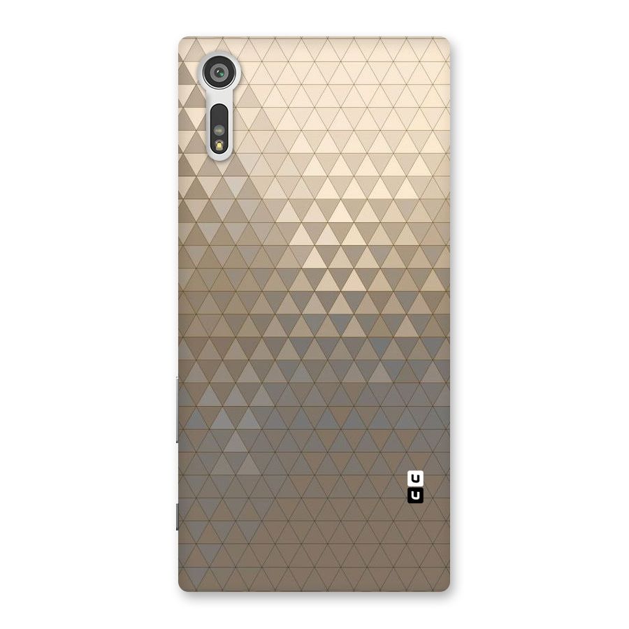 Beautiful Golden Pattern Back Case for Xperia XZ
