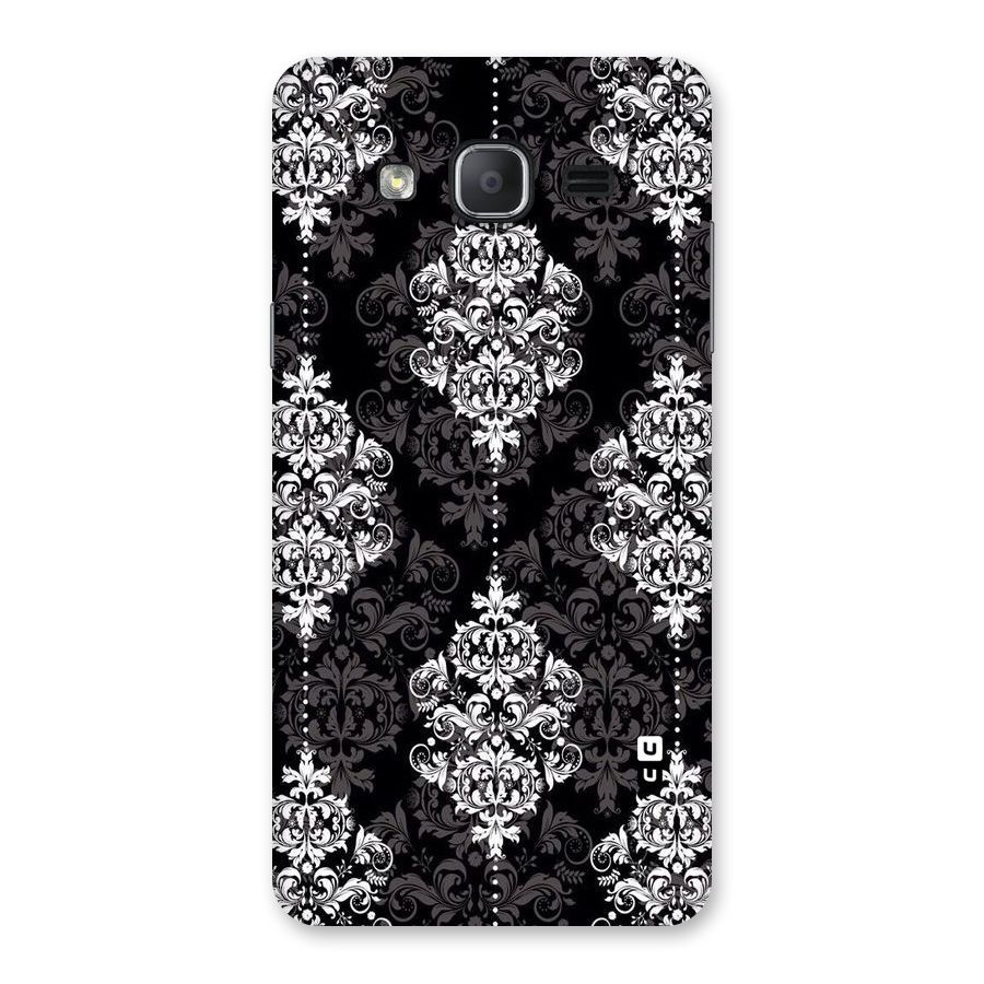 Beautiful Grey Pattern Back Case for Galaxy On7 2015