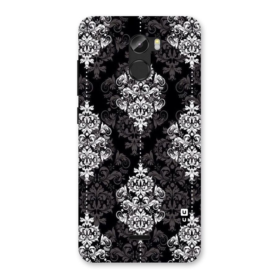 Beautiful Grey Pattern Back Case for Gionee X1