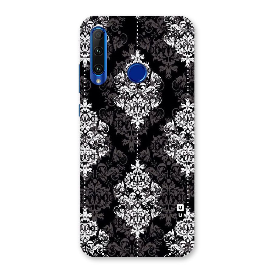 Beautiful Grey Pattern Back Case for Honor 20i